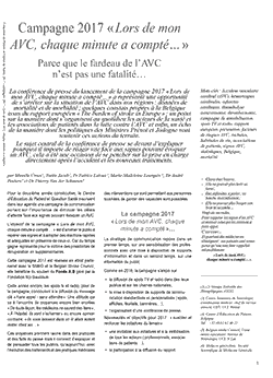 Signes de la maladie: AVC
