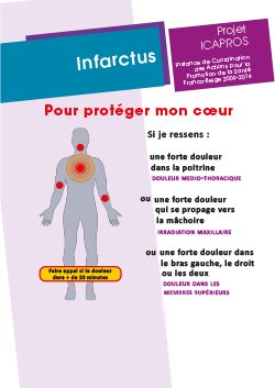 Signes de la maladie: Infarctus